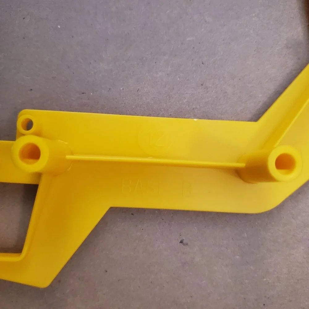 Mouse Trap Base B Number 12 04657 Yellow Replacement Game Part 1986